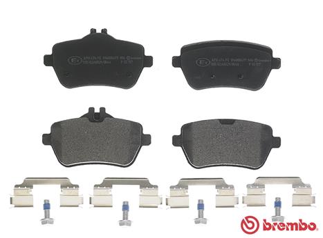 A.B.S. P 50 117 BREMBO Bremsbelagsatz, Scheibenbremse